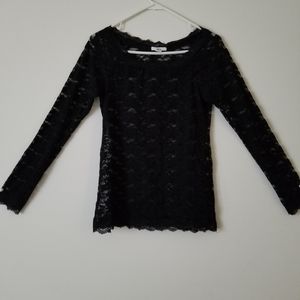 Lace top size L